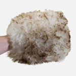 Supernatural Wash Mitt 'Wookie's Fist' - long hair 100% natural lambswool mitt